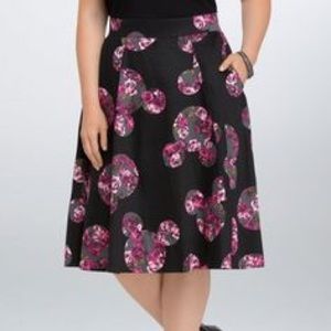 Limited Edition Mickey Mouse Floral Skirt